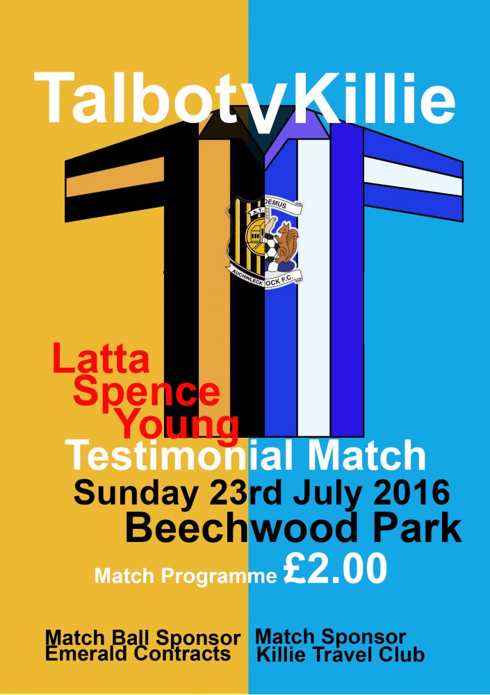 Talbot v Killie Programme Cover