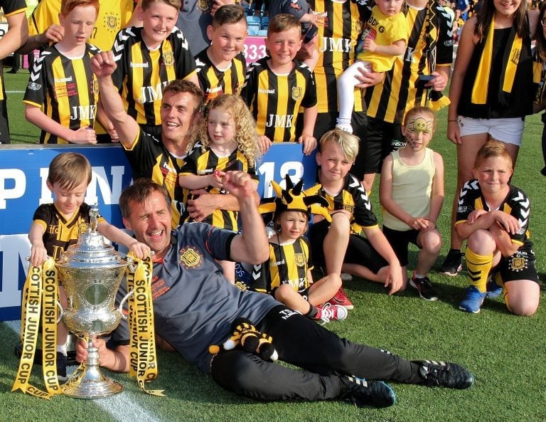 Scottish Junior Cup 2018 Action 37 Auchinleck Talbot Football Club