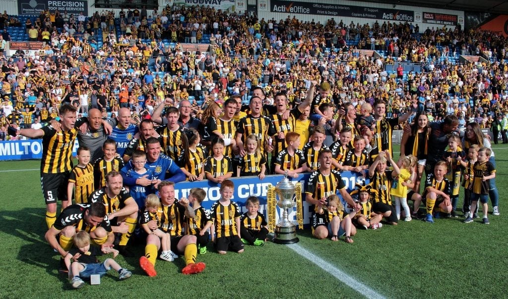 Scottish Junior Cup Champions 2018 Auchinleck Talbot FC (2