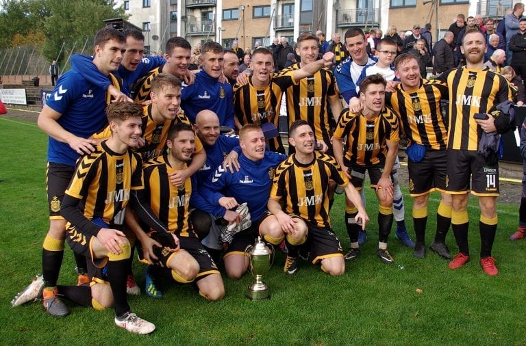 League Cup Winners 2018 Auchinleck Talbot FC Auchinleck Talbot Football Club
