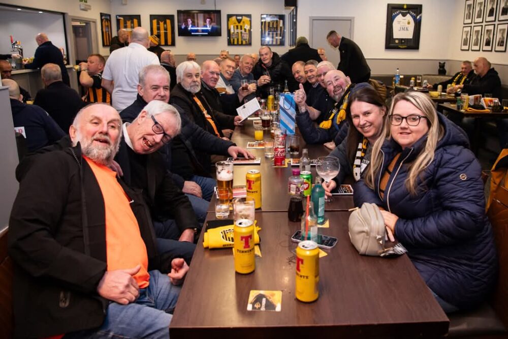 Talbot v Hurlford United 15th February 2025; Sponsor & Man of the Match Awards